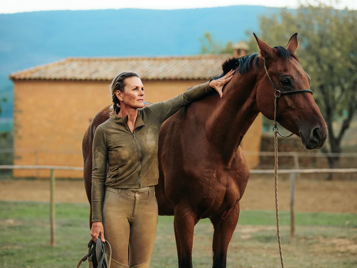Cours d'équitation à Aveizieux, Loire